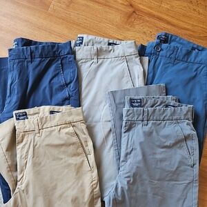 5 J. Crew Men's Thompson Flex Pants- Polyester For Work, Golf